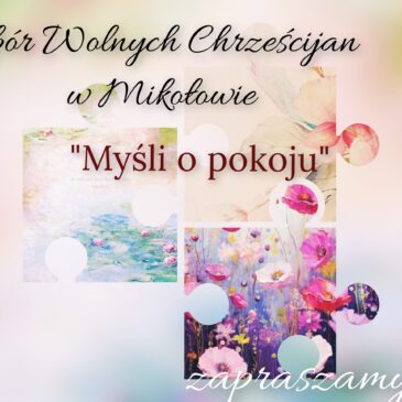 Patryk Bojdoł „Myśli o pokoju”. 08.10.23