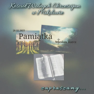 „Pamiątka” – Wiesław Korcz 28.12.2025